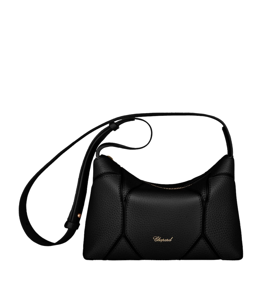Chopard Diamond cross-body bag grained calfskin - British product