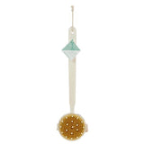 Bathtopia bamboo bath massage brush with soft bristles, UK version