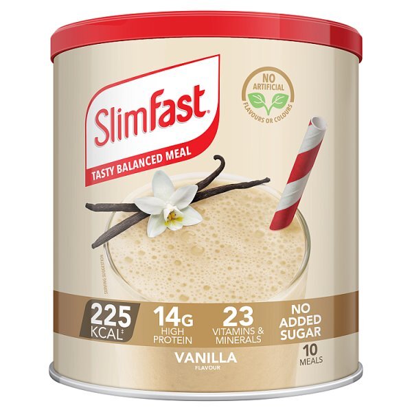 Slimfast Powder Tin Vanilla 365G GOODS Superdrug   