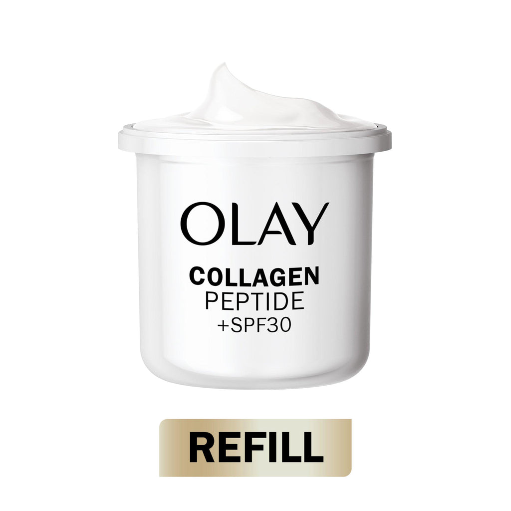 Olay Collagen Peptide Face Moisturiser with SPF30 Refill Anti Ageing Skincare Cream 50ml