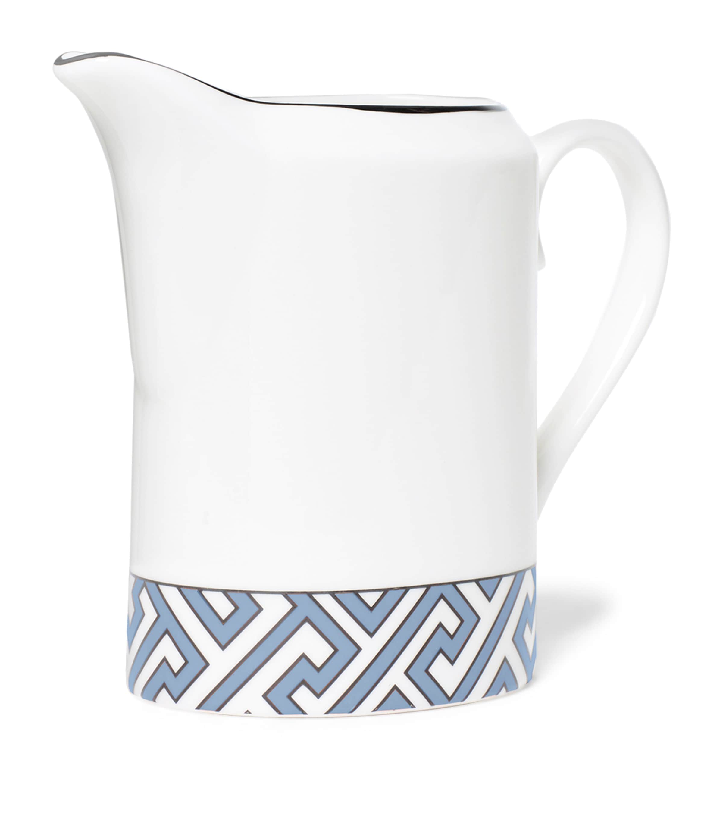 Geometric Print Milk Jug 237ml Capacity 10cm Height