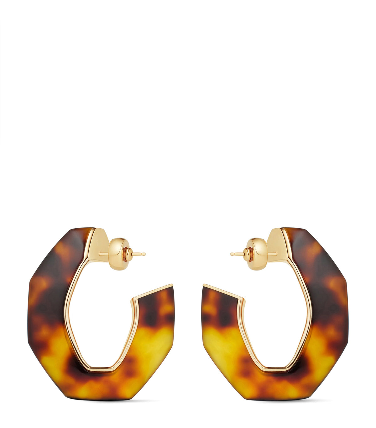 Grandes boucles d'oreilles huggie écaille de tortue Givenchy, version UK