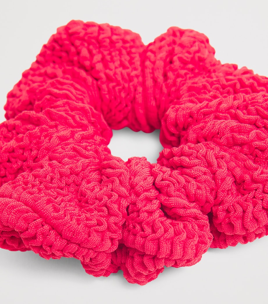 Hunza G crinkle scrunchie hair accessory - British product