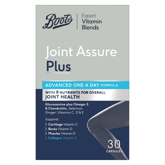 Boots Joint Assure Plus, 30 Capsules Vitamins, Minerals & Supplements Boots   
