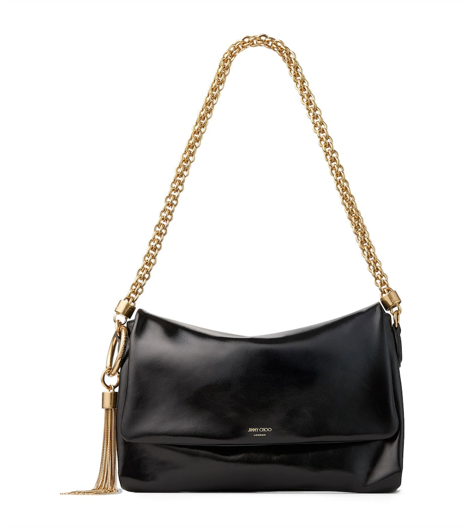 Jimmy Choo Callie Flap Shoulder Bag, imported from the UK