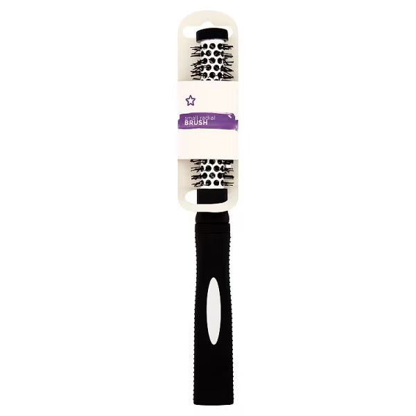 Superdrug Small Radial Hair Brush for styling (British brand)