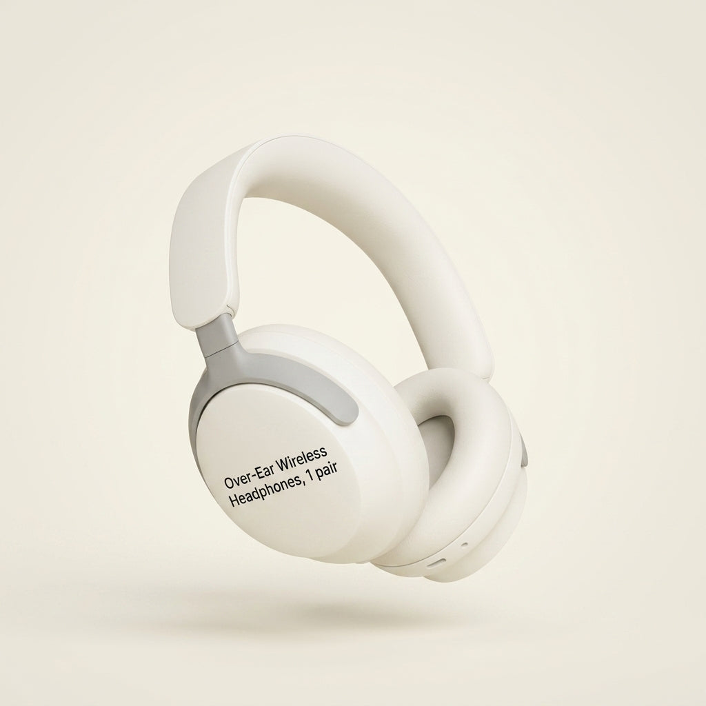 Bose QuietComfort Ultra white wireless over ear headphones - British product