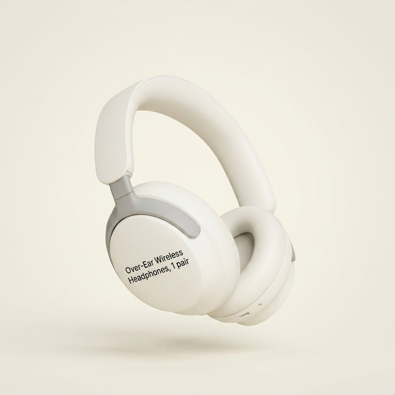 Bose QuietComfort Ultra white wireless over ear headphones - British product
