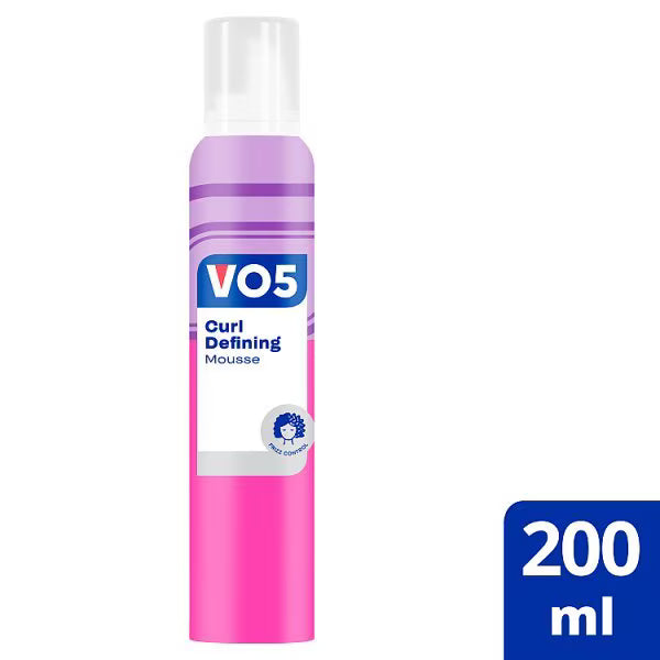 VO5 Curl Defining Hair Mousse 200ml (British brand)