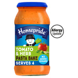 Homepride No Added Sugar Tomato & Herb Pasta Bake Sauce 485g GOODS Sainsburys   