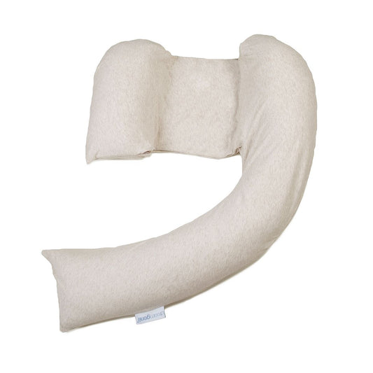 Dreamgenii Pregnancy Support and Feeding Pillow - Beige Marl GOODS Boots   