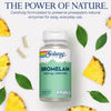 Solaray Bromelain 1000mg supplement 60 capsules - British product