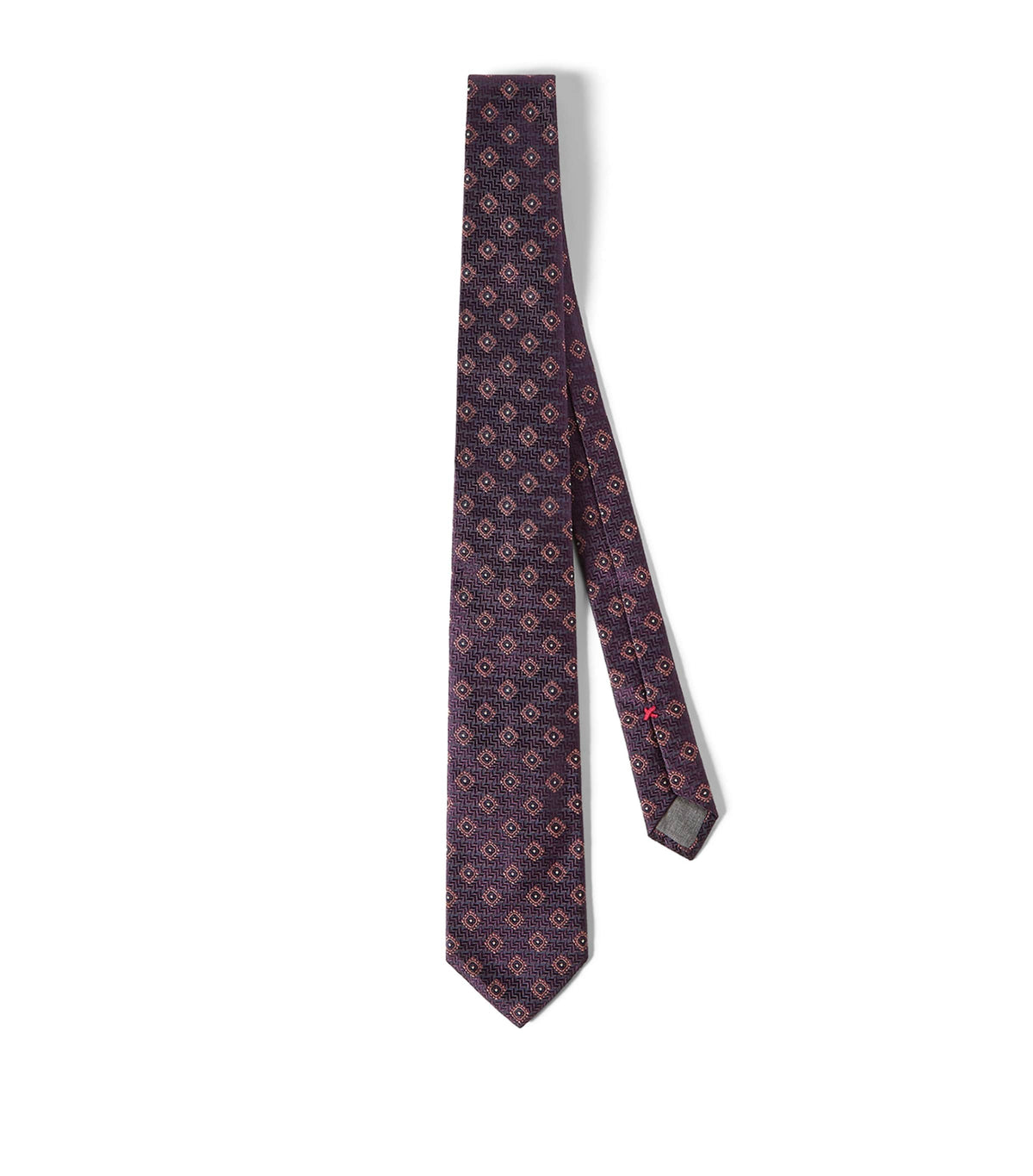 Brunello Cucinelli silk jacquard tie 150cm - British product