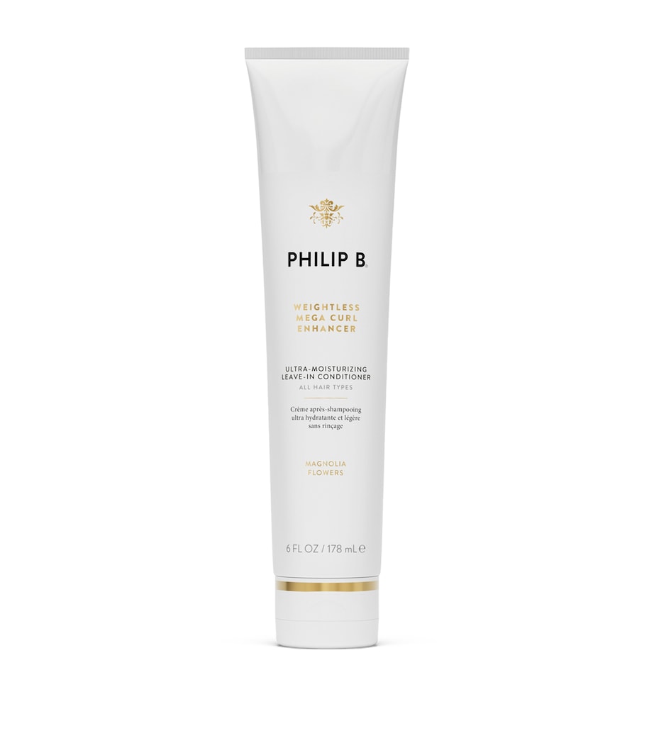 Philip B Weightless Mega Curl Enhancer leave-in conditioner 178ml, imported from the UK