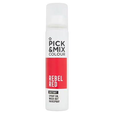 Superdrug Superdrug Pick & Mix Temporary Hair Colour Spray Red 75ml- Buy online at McGrocer