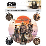 Star Wars Mandalorian legacy stickers - British product