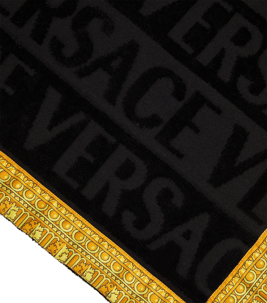 Versace Baroque bath mat 80cm x 60cm cotton, UK version