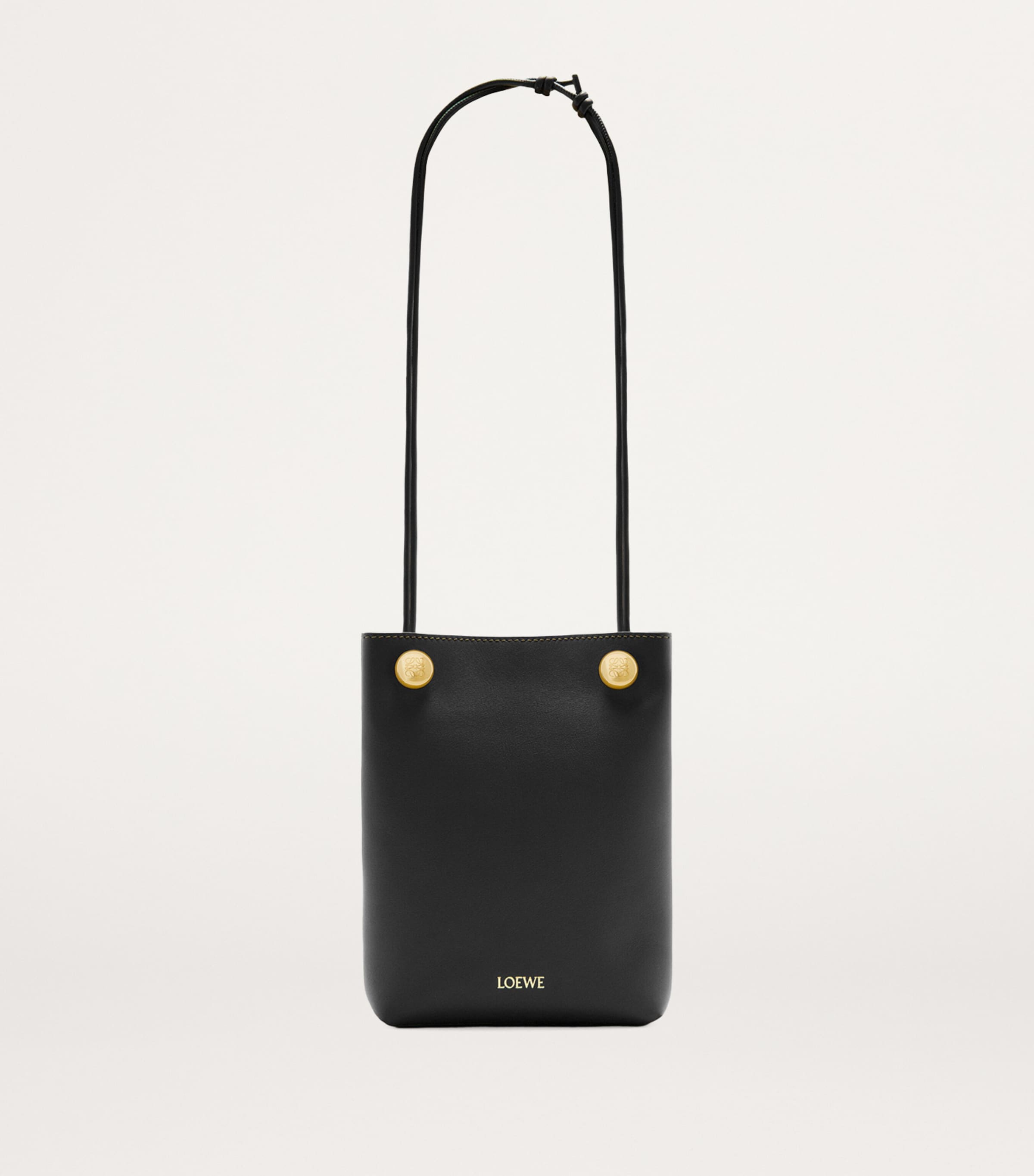 LOEWE leather Pebble cross-body bag - British product
