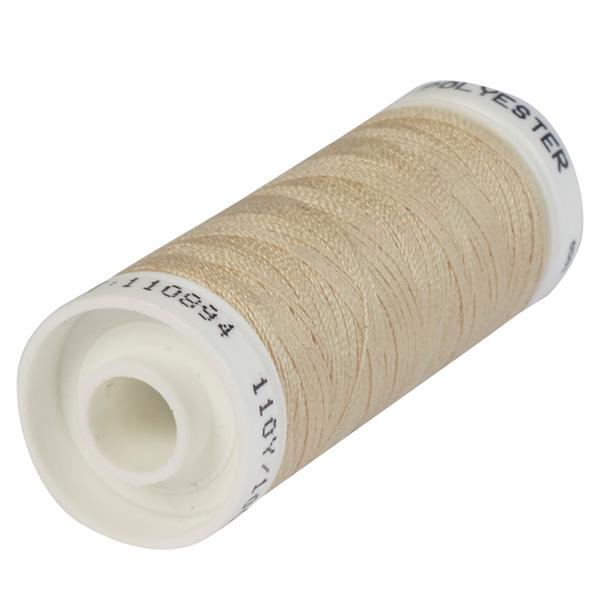 Korbond Beige Polyester Thread 100m