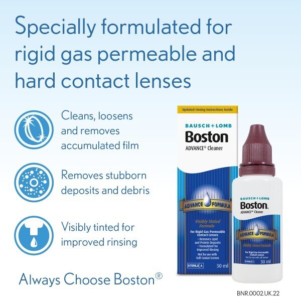 Boston Contact Lenses Advance Cleaner 30ml GOODS Superdrug   