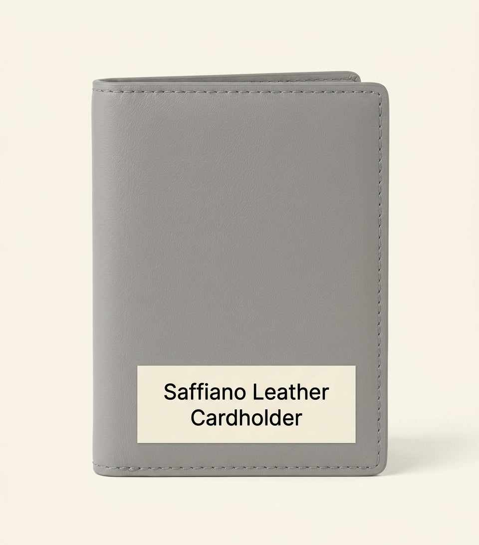 Prada Saffiano leather bifold card holder (British brand)
