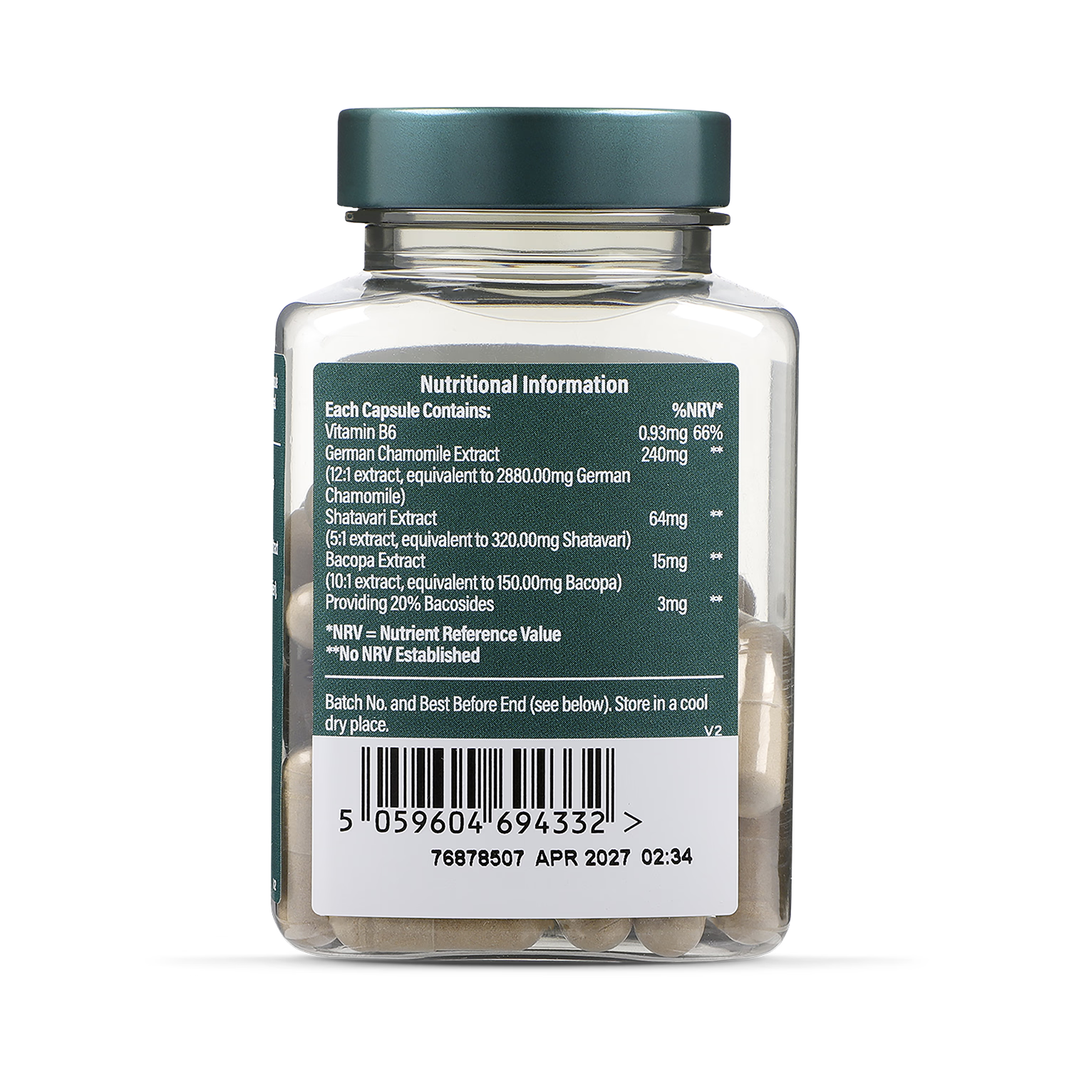 Holland & Barrett Shatavari Formula Capsules 60ct, UK version