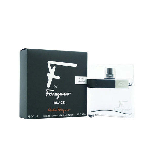 Salvatore Ferragamo F By Ferragamo Black Edt 50ml