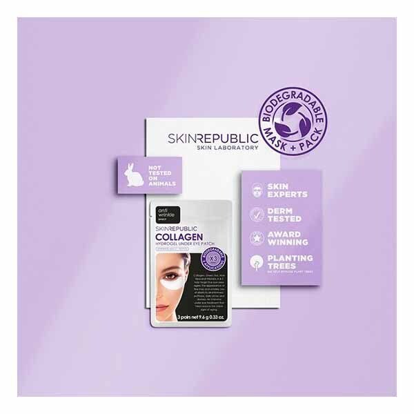 Skin Republic Collagen Hydrogel Under Eye Patch 3 x 18g GOODS Superdrug   