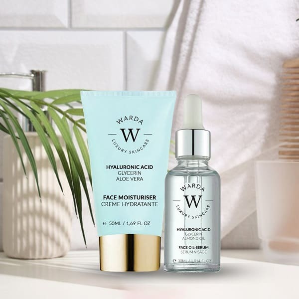 WARDA Hyaluronic Acid Moisturiser + Oil Serum GOODS Superdrug   