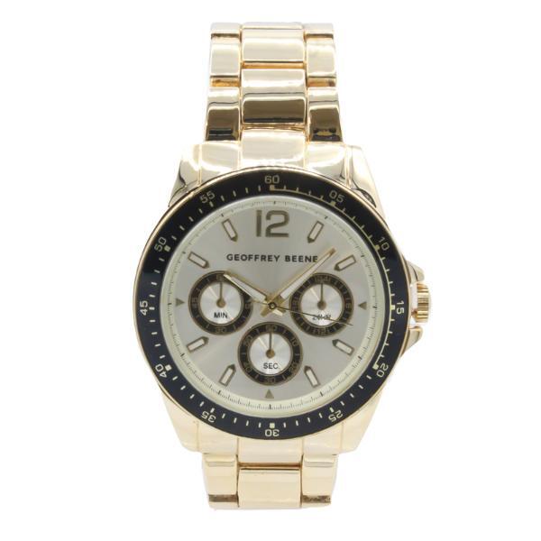 Geoffrey Beene gold men's watch GB8068GDCHBK (British brand)