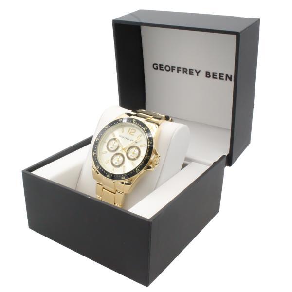 Geoffrey Beene gold men's watch GB8068GDCHBK (British brand)