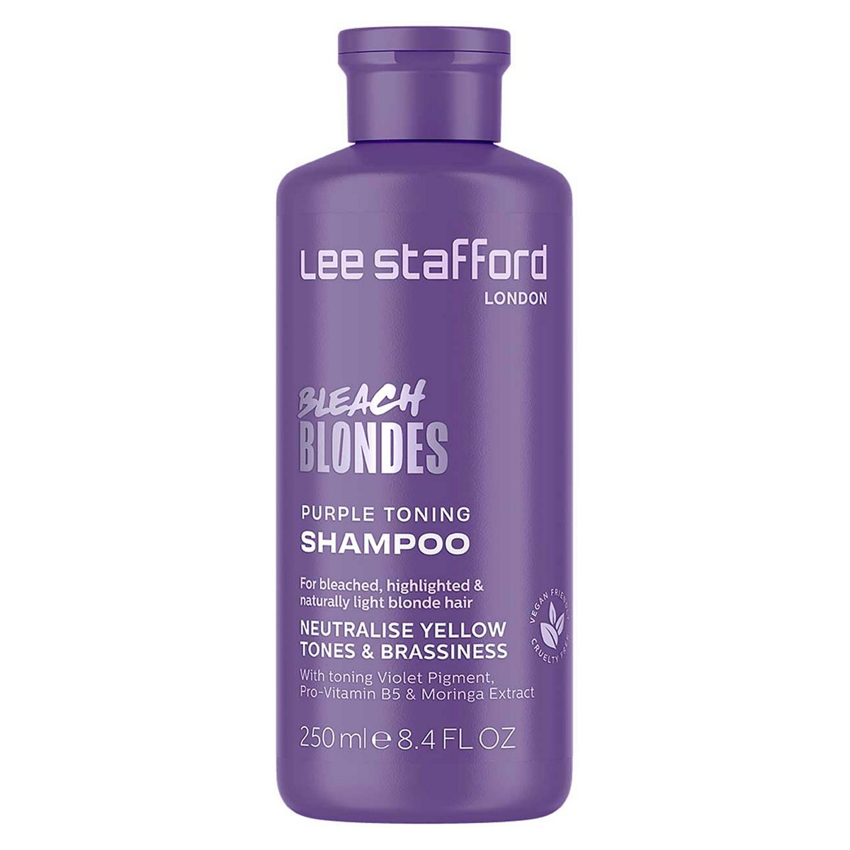 Lee Stafford Bleach Blondes Purple Toning Shampoo 250ml GOODS Boots   