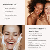 NINE LESS A-Control Heartleaf BHA cleanser 120ml, imported from the UK