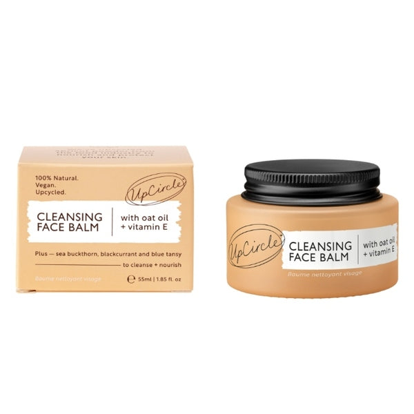 UpCircle Cleansing Balm Oat Oil Vitamin E 55ml (British brand)