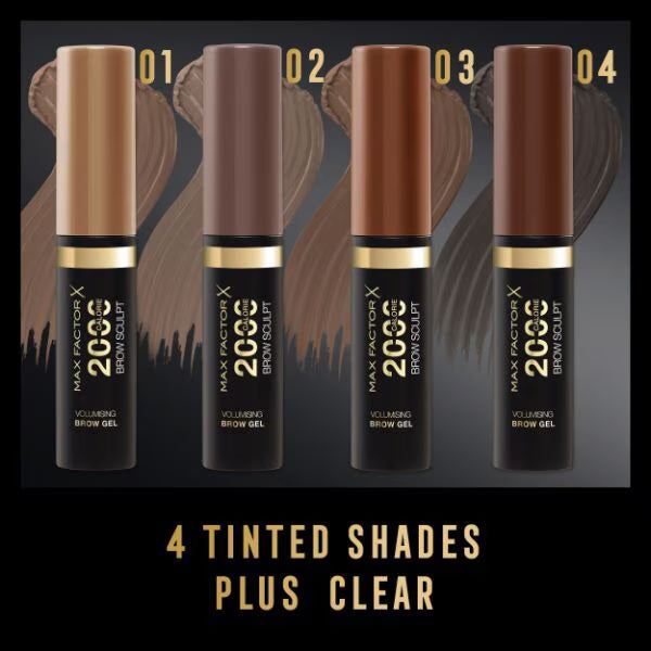 Max Factor Brow Sculpt Gel Soft Brown, imported from the UK