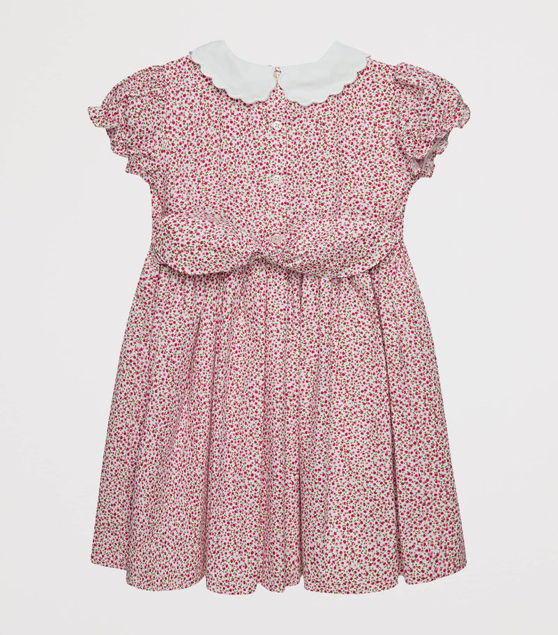 Trotters Ditsy Duck-Appliqué dress for ages 2-5 years (British brand)