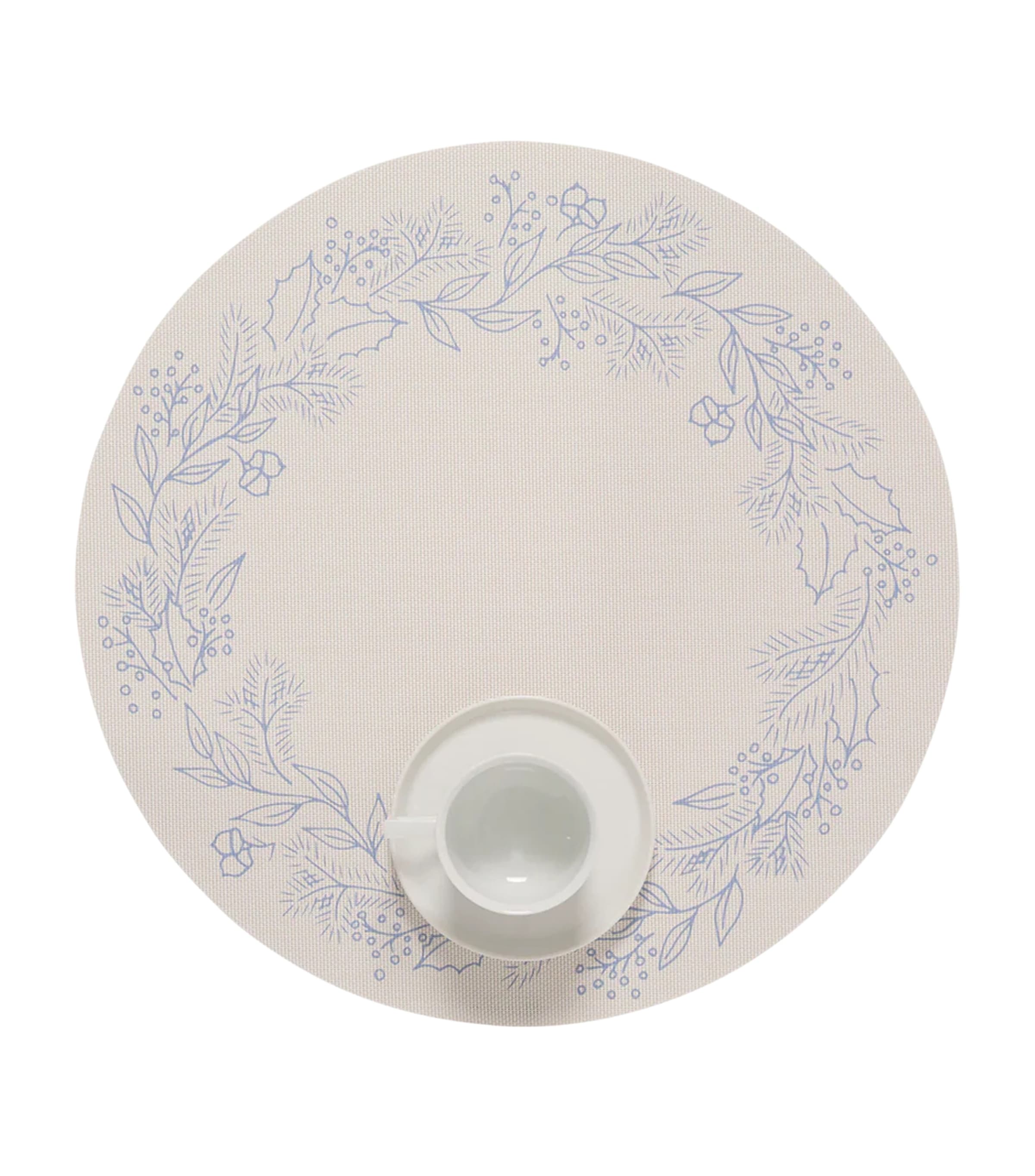 Chilewich x Martha Stewart wreath placemat 38cm - British product