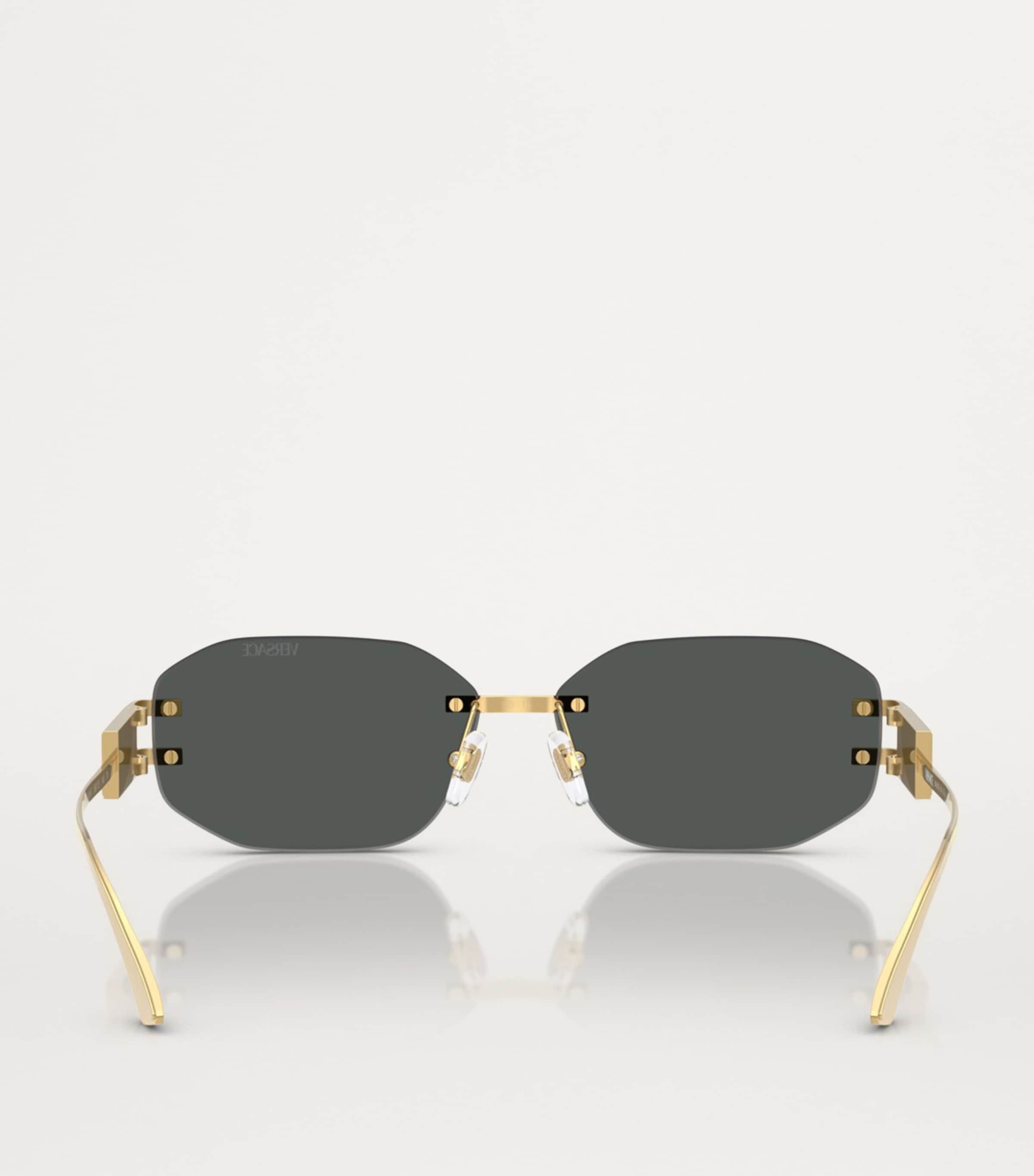 Versace metal sunglasses with UV protection (British brand)