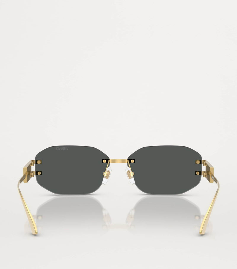 Versace metal sunglasses with UV protection (British brand)