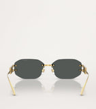 Versace metal sunglasses with UV protection (British brand)