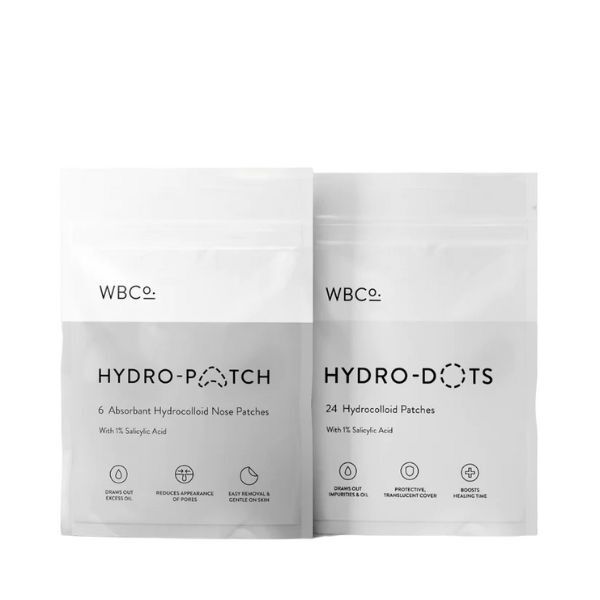 WBCo Hydro-Duo Set hydrocolloid acne patches - British product