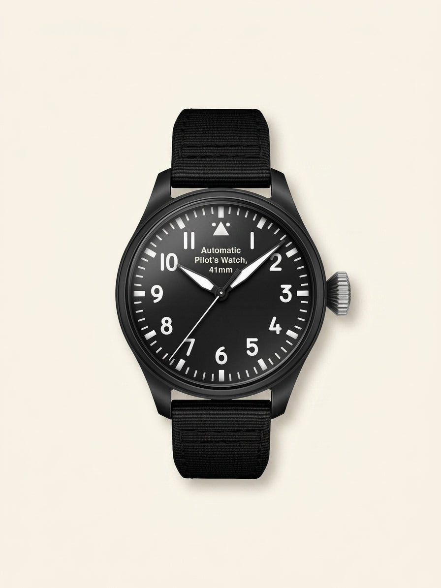 IWC Big Pilot's TOP GUN ceramic automatic watch 43mm, UK version