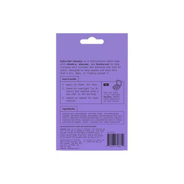 Starface spot treatment patches, imported from the UK