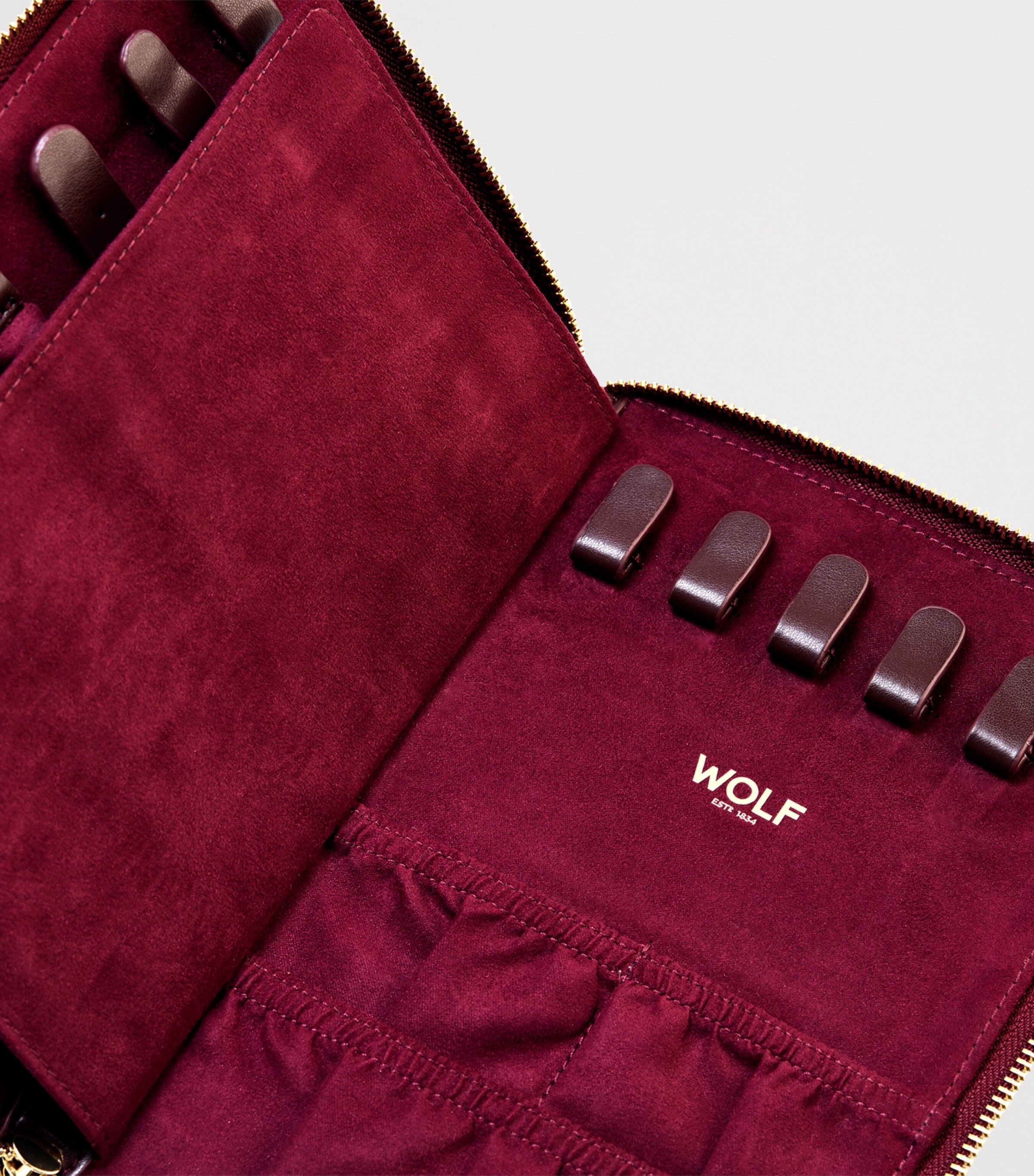 WOLF Bella Jewellery Portfolio Case (British brand)