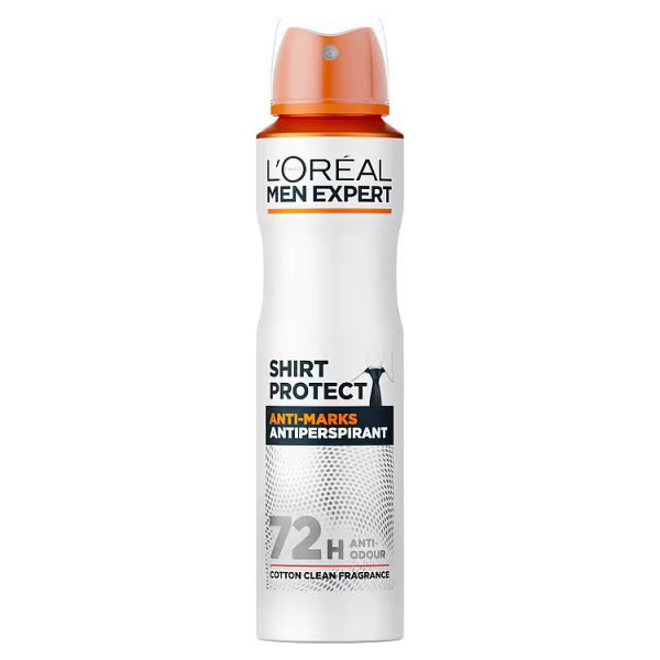 L'Oreal Paris Men Expert Shirt Anti-Perspirant Deodorant 250ml, UK version