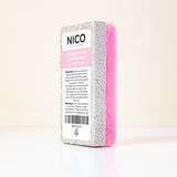 Nico Stevens Essentials Double Sided Pumice Stone + PU, Pink GOODS Superdrug   