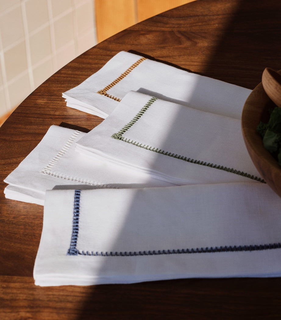 The Conran Shop Linen Ladder Napkin 50cm x 50cm (British brand)