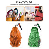 Livingandhome Temporary Hair Chalk Set 8 Pieces, imported from the UK