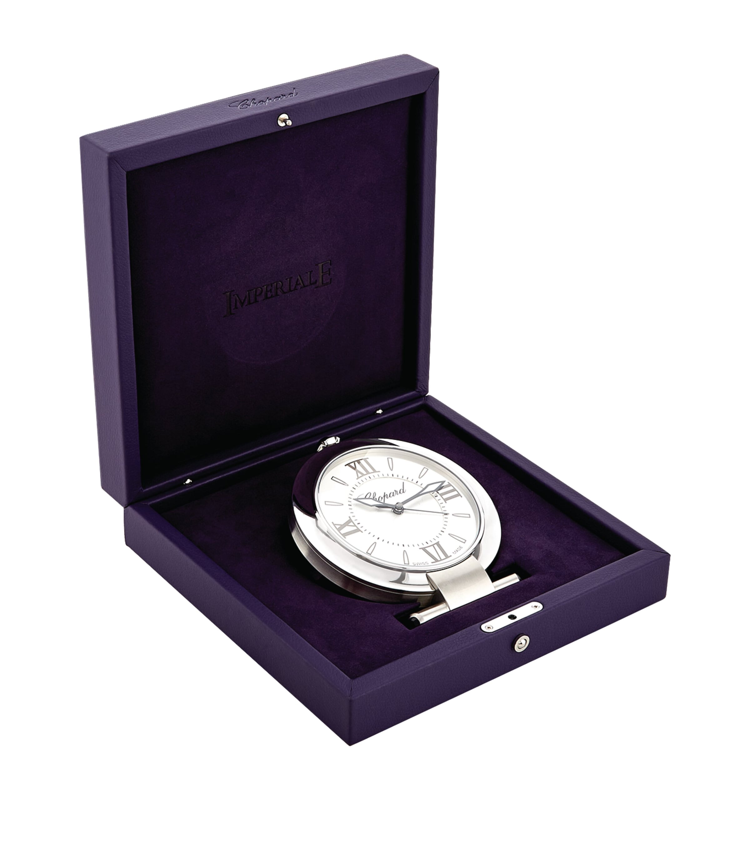 Chopard Stainless Steel Imperiale Alarm Clock 12cm - British product