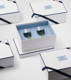 Prada Plinth white wine glasses set of 2, imported from the UK